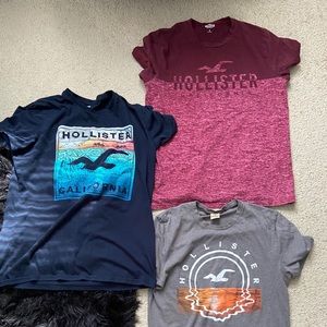Hollister men shirt bundle